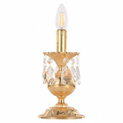 Настольная лампа декоративная Bohemia Ivele Crystal AL77 AL77500L/1-23 G