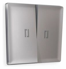 Клавиши для выключателя двухклавишного c подсветкой Ambrella Volt Quant AP5040