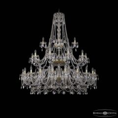 Подвесная люстра Bohemia Ivele Crystal 1411 1411/20+10+5/530/3d G