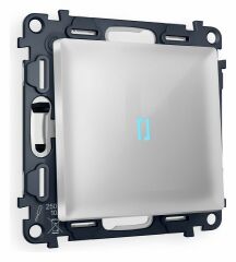 Выключатель проходной одноклавишный с подсветкой Ambrella Volt Quant MA402040