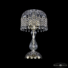 Настольная лампа декоративная Bohemia Ivele Crystal 1478 14781L1/25 G Drops