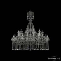 Подвесная люстра Bohemia Ivele Crystal 1413 1413/24+12/530/XL-160 Ni