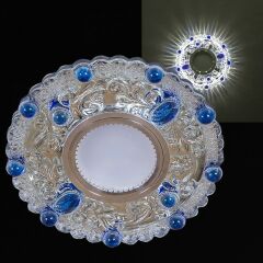  Reluce Встраиваемый светильник 14339-9.0-001LD MR16+LED3W WT+BL