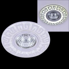  Reluce Встраиваемый светильник 09504-9.0-001MN MR16+LED3W WH/CR