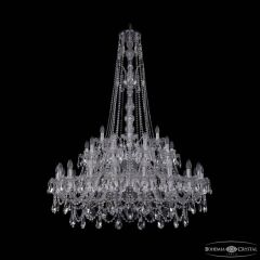 Подвесная люстра Bohemia Ivele Crystal 1411 1411/20+10+5/400/XL-155/2d Ni