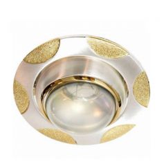Точечный светильник Feron 17605 156-R50 Е14 мат. серебро - золото