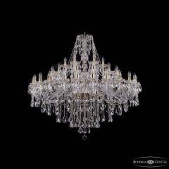 Подвесная люстра Bohemia Ivele Crystal 1415 1415/24+12+6/530 G