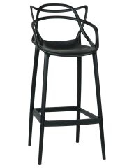 Стул барный Dobrin LMZL-PP601C MASTERS BAR, чёрный (B-03)