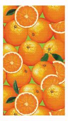  Солнечный Дом Полотенце для кухни (40x70 см) Апельсины