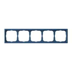  Systeme Electric ARTGALLERY 5-постовая РАМКА, универсальная, АКВАМАРИН