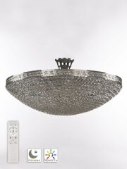 Потолочная люстра Bohemia Ivele Crystal 1932 19321/55IV/LED-DIM Ni