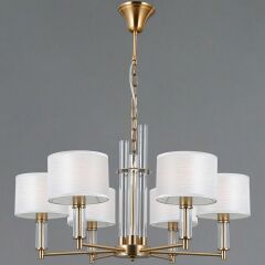 Подвесная люстра Illumico GENOA IL0755-6PSQ-25 BRASS GENOA