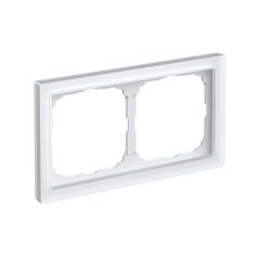  Systeme Electric ARTGALLERY PURE 2-постовая РАМКА, МАТОВОЕ ОРГАНИЧЕСКОЕ СТЕКЛО БЕЛЫЙ