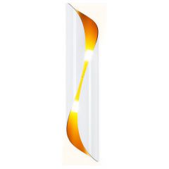 Бра Ambrella Light Wall 6 FW240 WH/GD белый/золото G9/2 max 40W 400*80*100 (лампы LED G9 7W 4200K в комплекте)