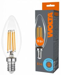 Лампа светодиодная Wolta WF-C35-9W6KE14