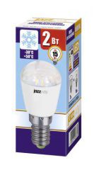 Лампа светодиодная Jazzway PLED-T26 2w E14 FROST REFR холод.4000K150Lm