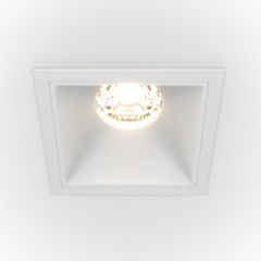 Встраиваемый светильник Maytoni Alfa DL043-01-10W4K-SQ-W
