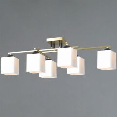 Потолочная люстра Illumico NAPLES IL0617-6CSQ-25 GD NAPLES