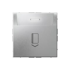  Systeme Electric ARTGALLERY ВЫКЛЮЧАТЕЛЬ карточный 10А, без задержки времени, быстр.клемм., АЛЮМИНИЙ