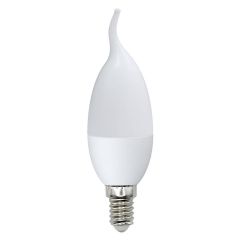 Лампа светодиодная Volpe LED-CW37-6W/WW/E14/FR/O картон