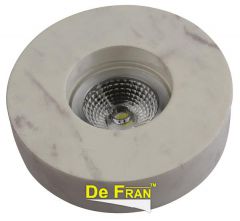 Точечный светильник De Fran FT 430 WT из искусственного камня с покрытием цвет-светлый камень MR16 1 x 50 вт