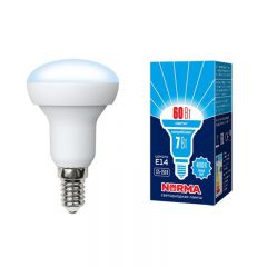  Volpe Лампа светодиодная (UL-00003844) E14 7W 4000K матовая LED-R50-7W/NW/E14/FR/NR