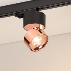 Светильник SP-PLURIO-TRACK-4TR-R77-9W Warm3000 (BK-COP, 36 deg, 230V) ( Arlight , IP20 Металл, 3 года)