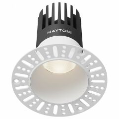 Встраиваемый светильник Maytoni Dip DL122-15W-4K-TRS-W