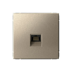  Systeme Electric ARTGALLERY РОЗЕТКА компьютерная RJ45, кат. 5е, механизм, ШАМПАНЬ