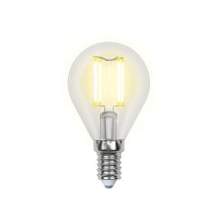 Лампа светодиодная Uniel LED-G45-6W/WW/E14/CL PLS02WH картон