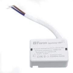 Драйвер для светодиодного светильника AL509 Feron 67-86V 18W IP20 0,22A LB0167 41217