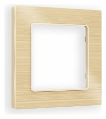 Рамка на 1 пост Ambrella Volt Platos Металл AF550301