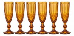  Lefard Набор из 6 бокалов для шампанского Серпентина 781-210