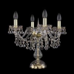 Настольная лампа Bohemia Ivele Crystal 1409L/4/141-39/G