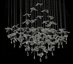 Подвесная люстра Newport VERONA 8220/140 С oval chrome