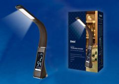 Настольная лампа Uniel TLD-542 Brown/LED/300Lm/5000K/Dimmer