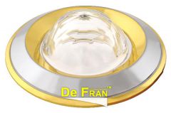 Точечный светильник De Fran FT 103 WA CHG "Шар-Кристалл" хром / золото + белый MR16 1 x 50 вт