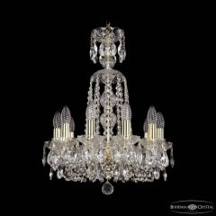 Подвесная люстра Bohemia Ivele Crystal 1402 1402/10/141/XL-58 G