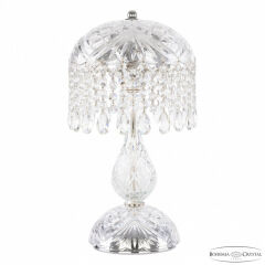 Настольная лампа декоративная Bohemia Ivele Crystal 1478 14781L1/22 Ni