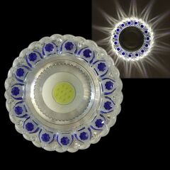  Reluce Встраиваемый светильник 42237-9.0-001PL MR16+LED3W CL/BL