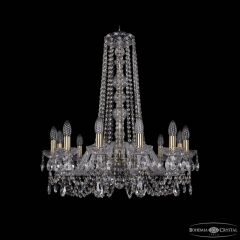 Подвесная люстра Bohemia Ivele Crystal 1402 1402/12/240/h-75 Pa