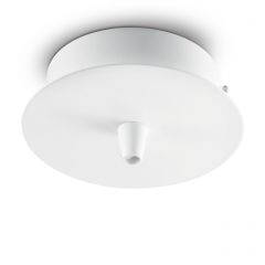 Основание для светильника Ideal Lux Rosone Metallo 1 Luce Round Bianco