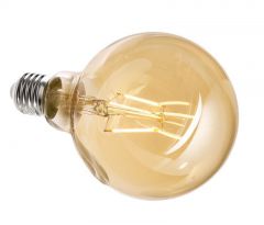 Лампа светодиодная филаментная Deko-light e27 4,4w 2200k груша прозрачная 180060