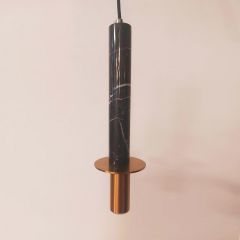 Подвесной светильник Cloyd CLARNET P1 / выс. 36 см - черн.мрамор (арт.10453)