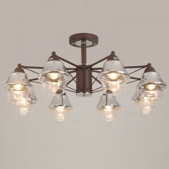 Люстра на штанге Illumico IL1303-8CPA-19 CF CR