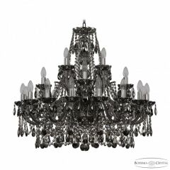 Подвесная люстра Bohemia Ivele Crystal 1411 1411/16+4+4/300 Ni M731