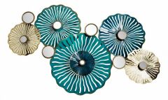  Garda Decor Фигура настенная (115.6x67.3 см) Цветы 37SM-0879