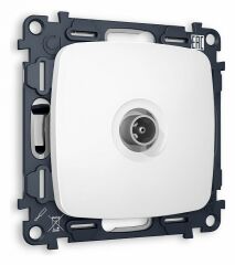 ТВ-розетка проходная без рамки Ambrella Volt Quant MO133030