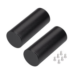 Заглушка ROUND-D36-360 BLACK с отверстием ( Arlight , Металл)