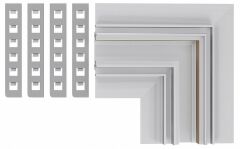 Соединитель угловой внутренний для треков встраиваемых ST Luce SKYLINE 48 ST1007.529.12